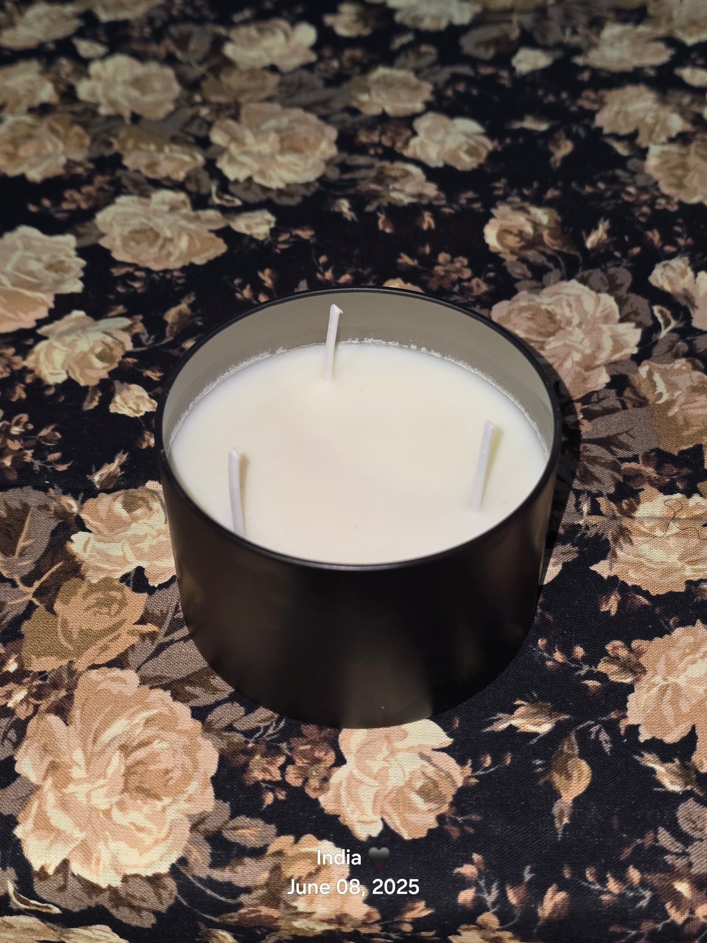 Black Orchid scented candles